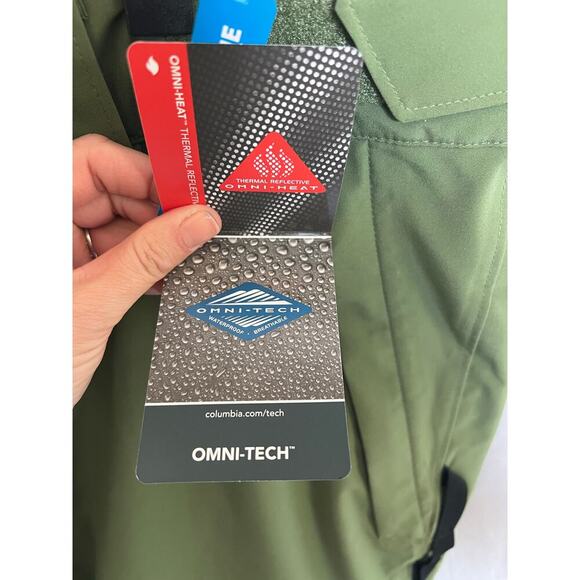 NWT Columbia Powder Stash II Ski Pants, Men, Green, XL, Adjustable, Insulated - Picture 2 of 14